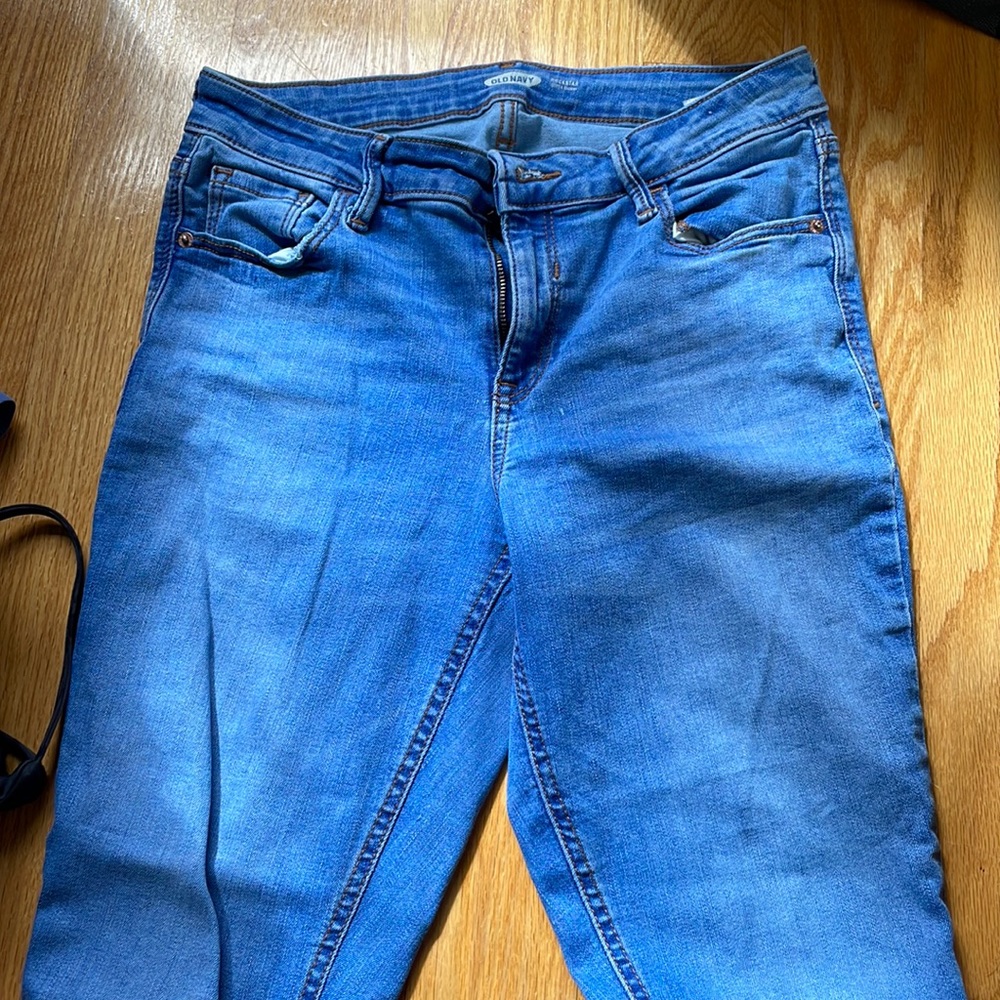 Rockstar super skinny blue jeans